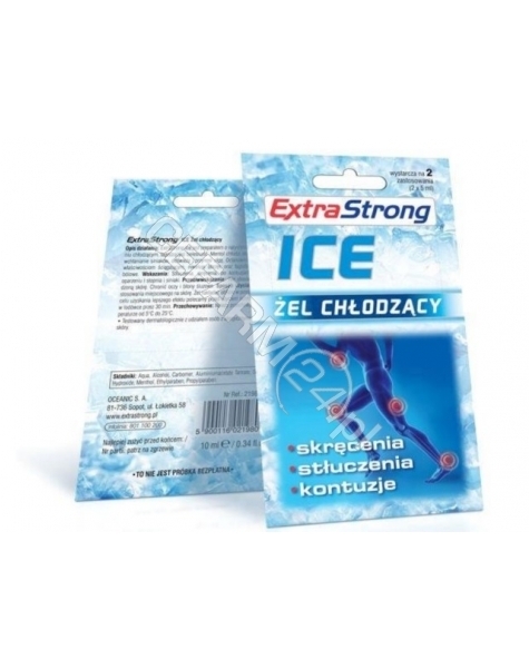 OCEANIC Extra strong ice żel chłodzący 2 saszetki x 5 ml
