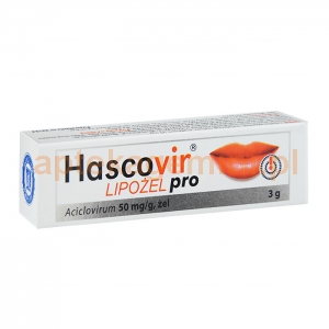 HASCO-LEK Hascovir Lipożel Pro, żel 0,05g/1g, 3g