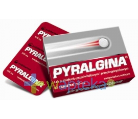 ZAKŁADY FARMACEUTYCZNE POLPHARMA S.A. Pyralgina 0,5 g 12 tabletek