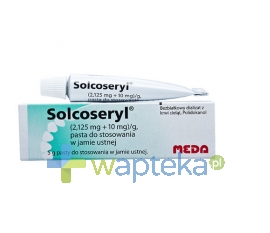 ICN POLFA RZESZÓW S.A. Solcoseryl pasta stomatologiczna 5g